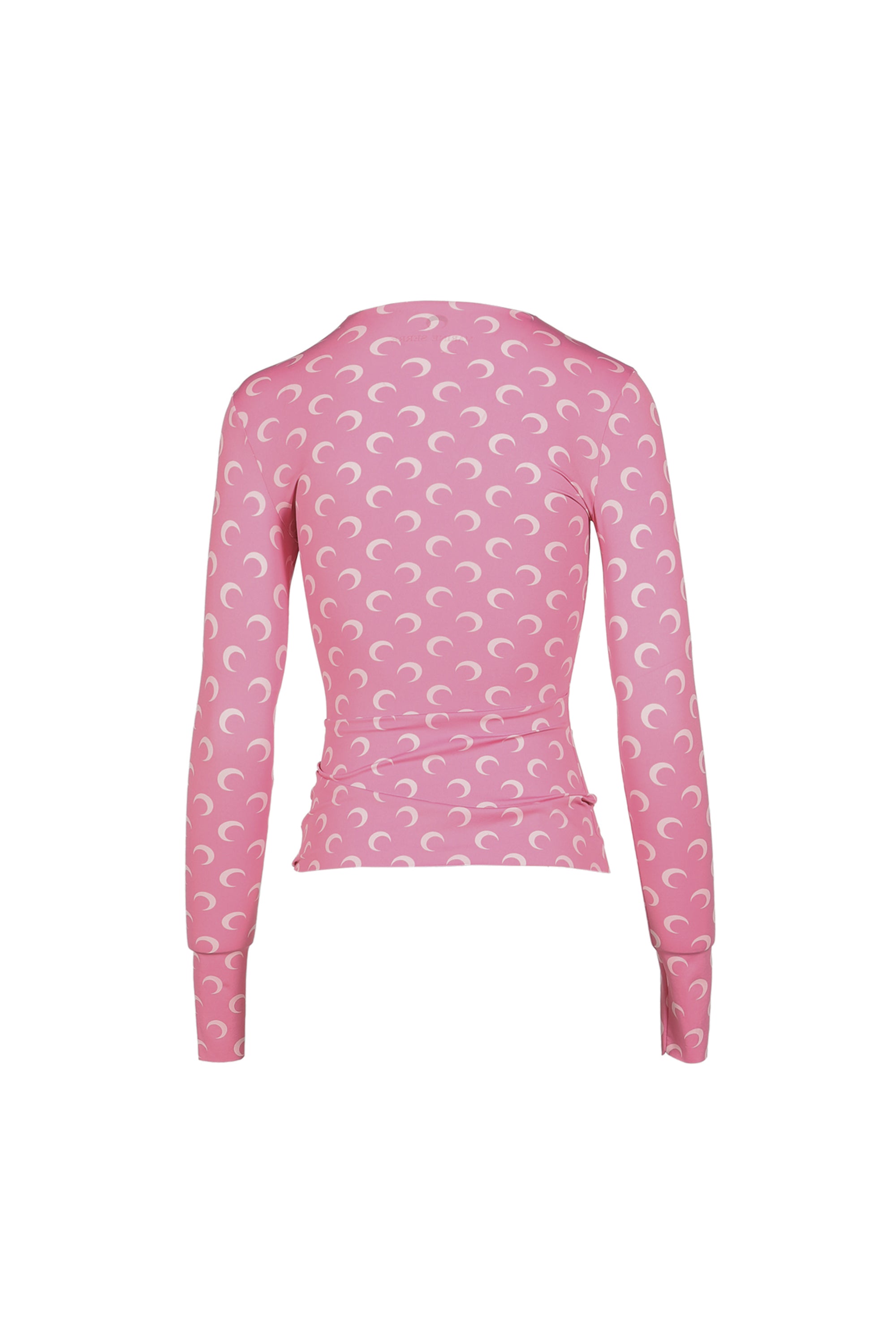 Marine Serre マリーン セル FW26 MOON PRINTED JERSEY LS CREWNECK