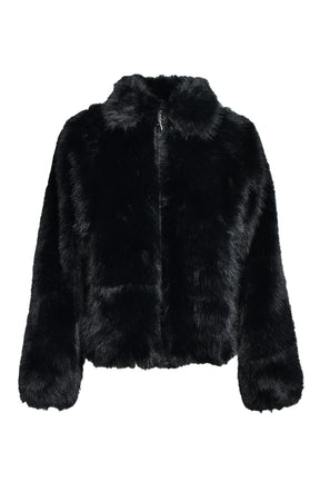 FUR JACKET / BLACK
