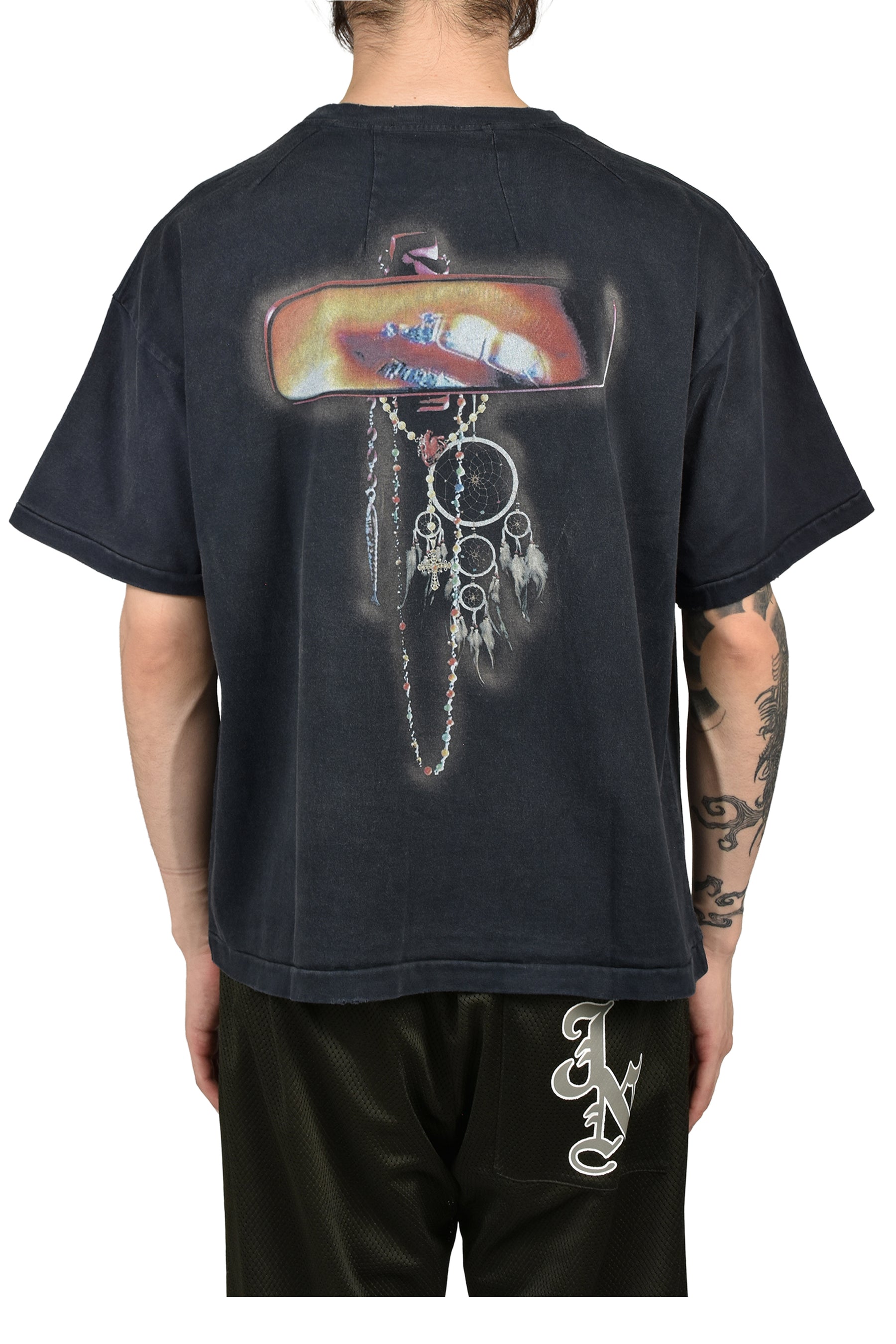 NUDE BEACH T-SHIRTS / BLK