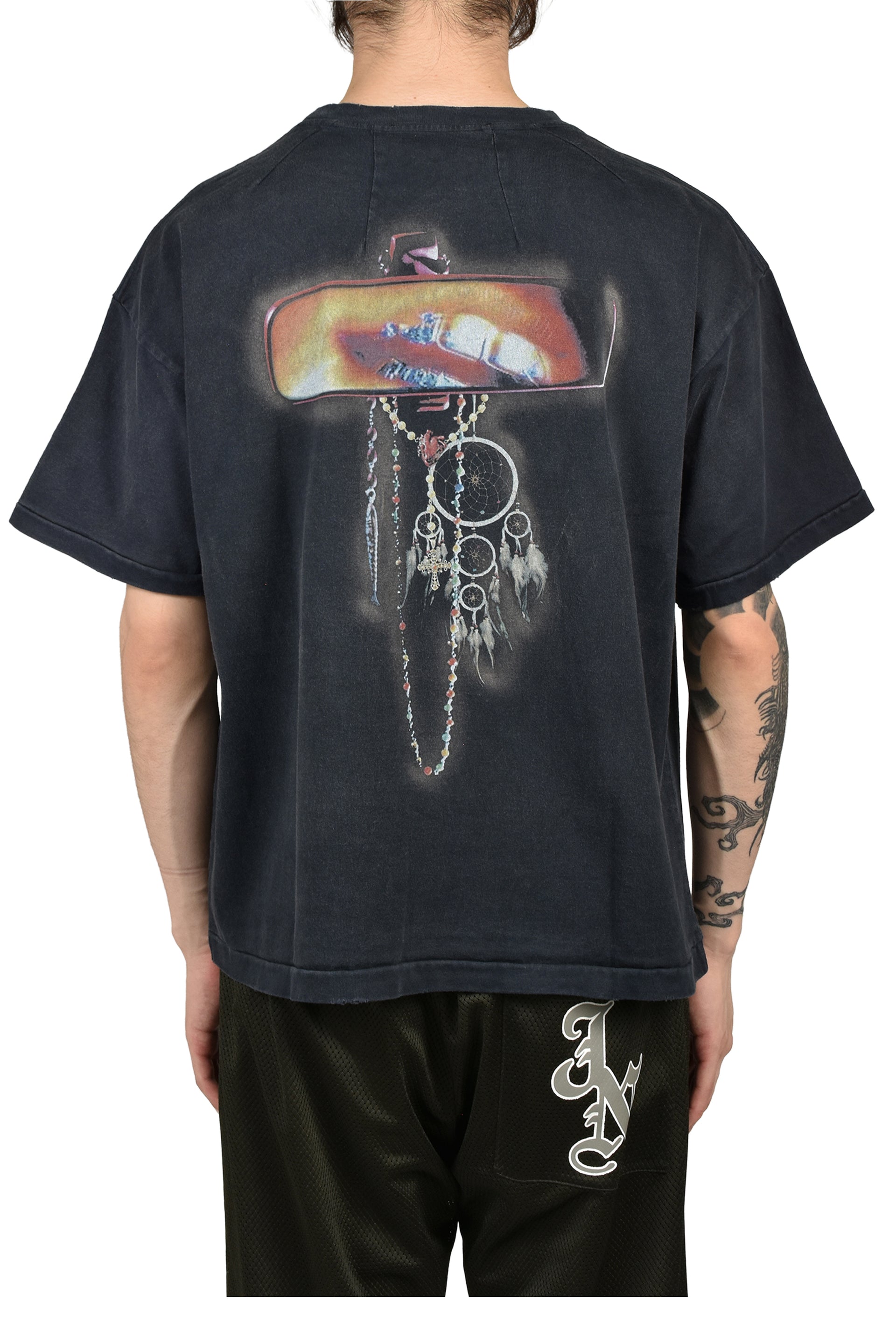 NUDE BEACH T-SHIRTS / BLK
