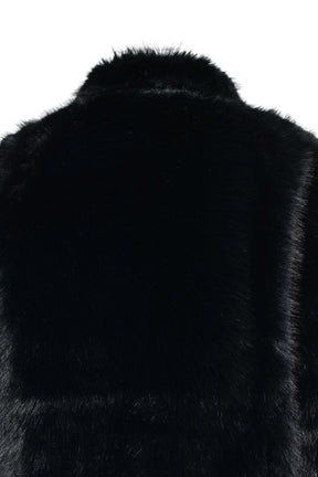 FUR JACKET / BLACK