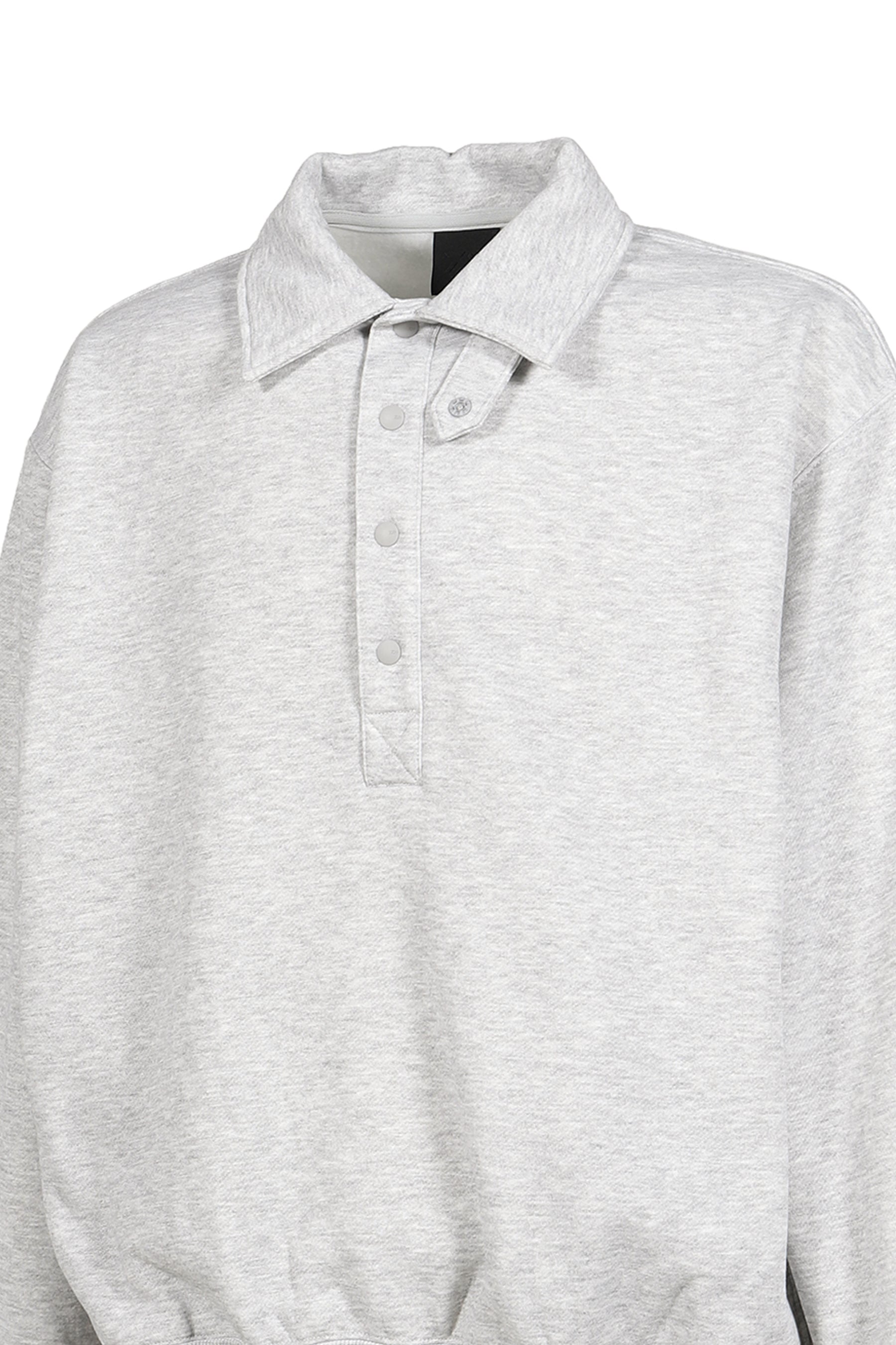 TECH SWEAT SNAP PULLOVER / H.GRY