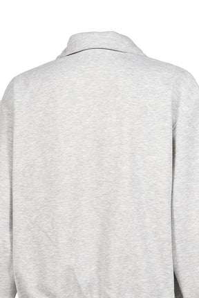 TECH SWEAT SNAP PULLOVER / H.GRY