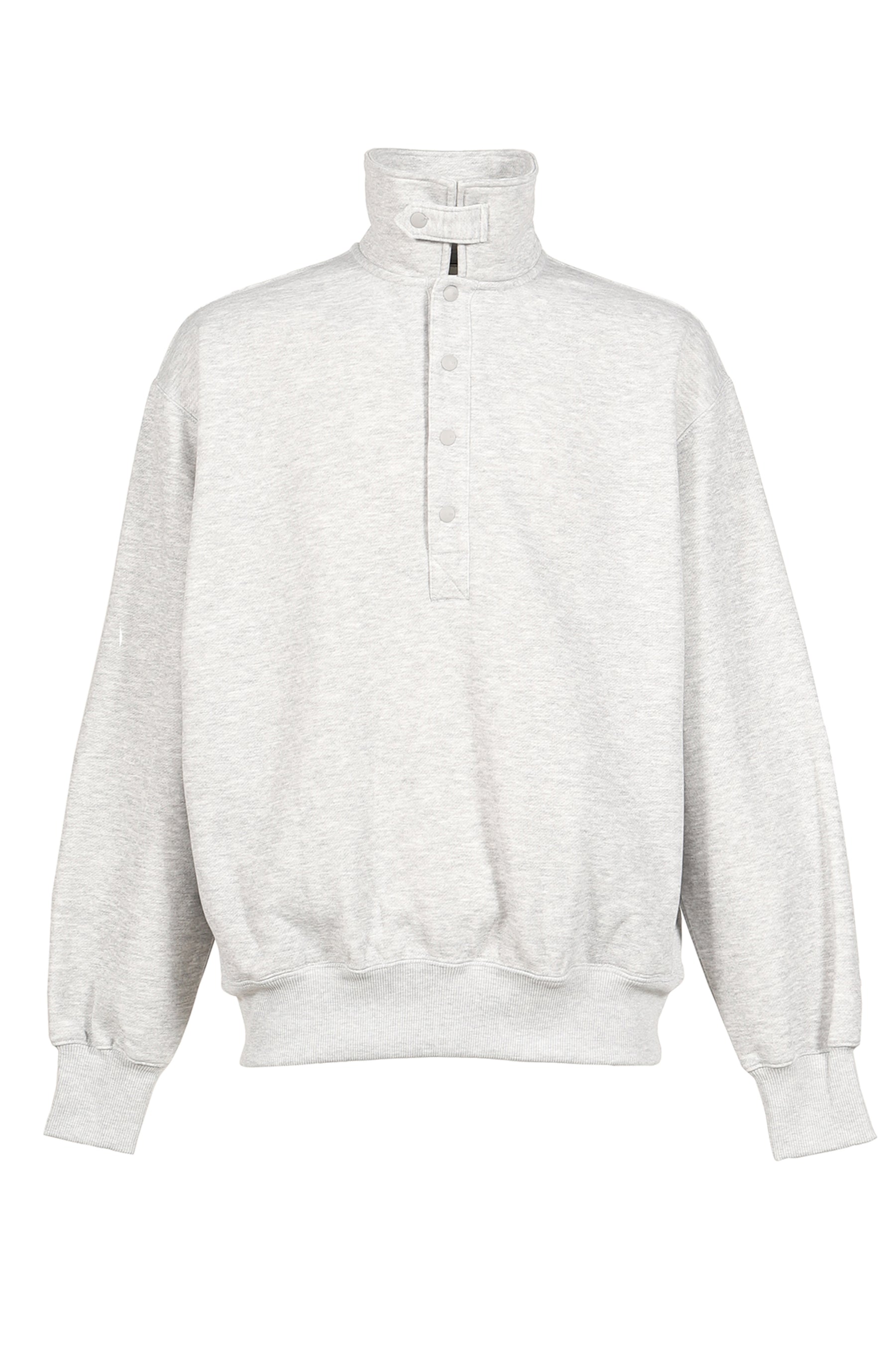 TECH SWEAT SNAP PULLOVER / H.GRY