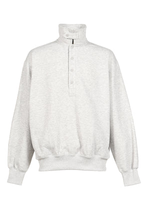 TECH SWEAT SNAP PULLOVER / H.GRY