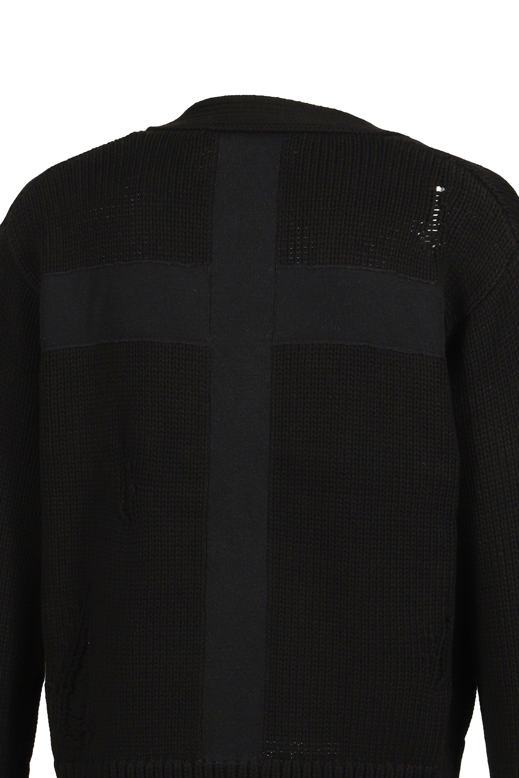 CROSS CARDIGAN / BLACK 