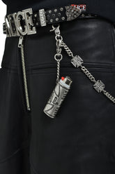 MOTO COUTURE LIGHTER KEYCHAIN / STAINLESS STEEL 