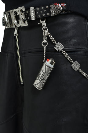 MOTO COUTURE LIGHTER KEYCHAIN / STAINLESS STEEL 