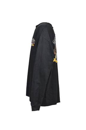 SIOUXLAND LS TEE / BLK