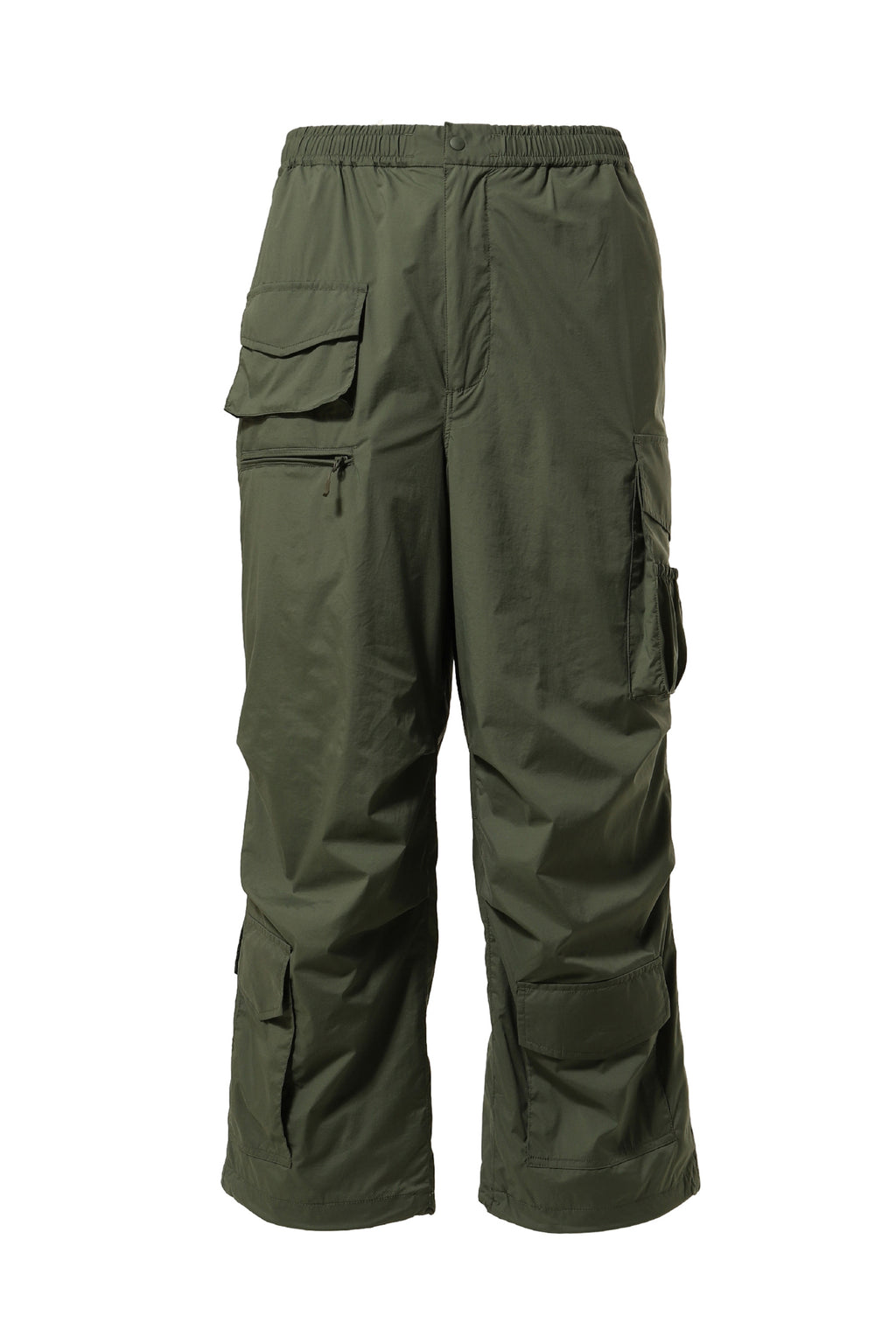 vanguardia 24ss nylon pleats pants