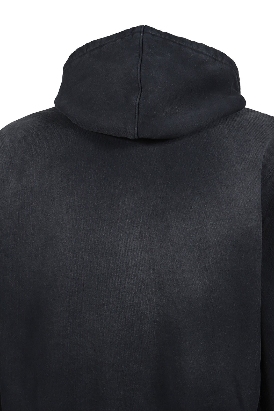 EMBROIDERED CHAIN ZIP-UP HOODIE / GRY