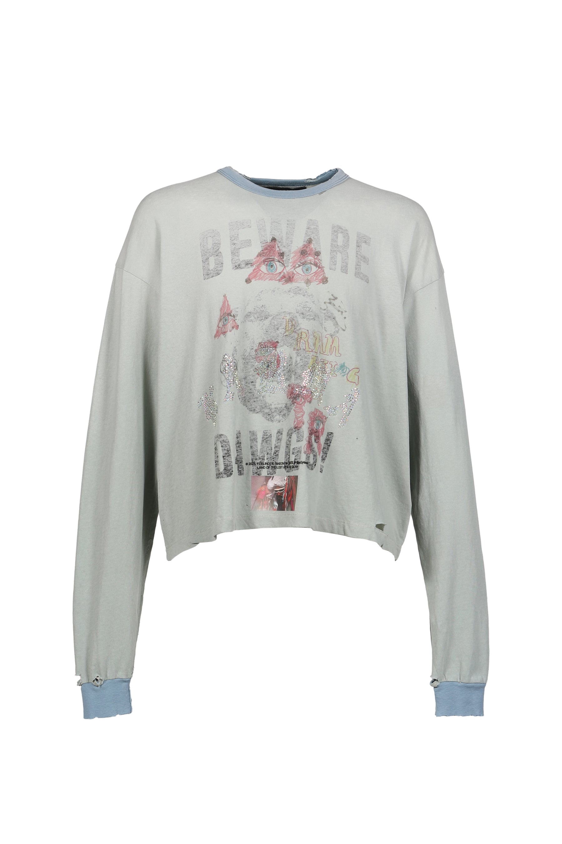 MSTR ME TONAL L/S TEE / BABY BLUE
