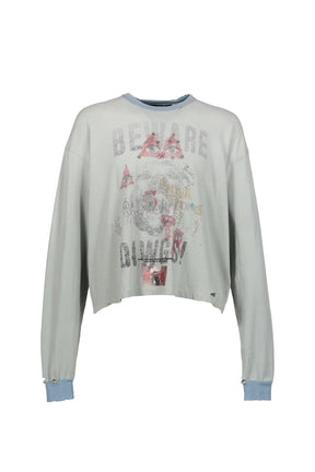 MSTR ME TONAL L/S TEE / BABY BLUE