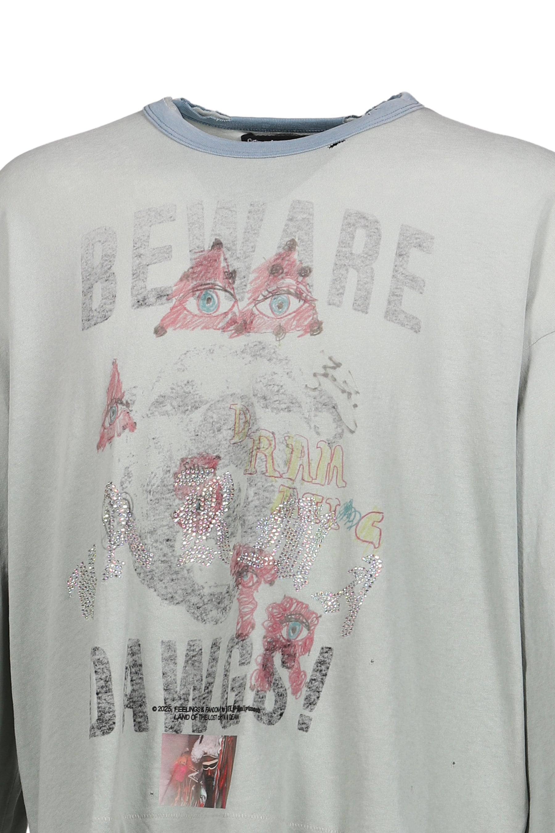 MSTR ME TONAL L/S TEE / BABY BLUE
