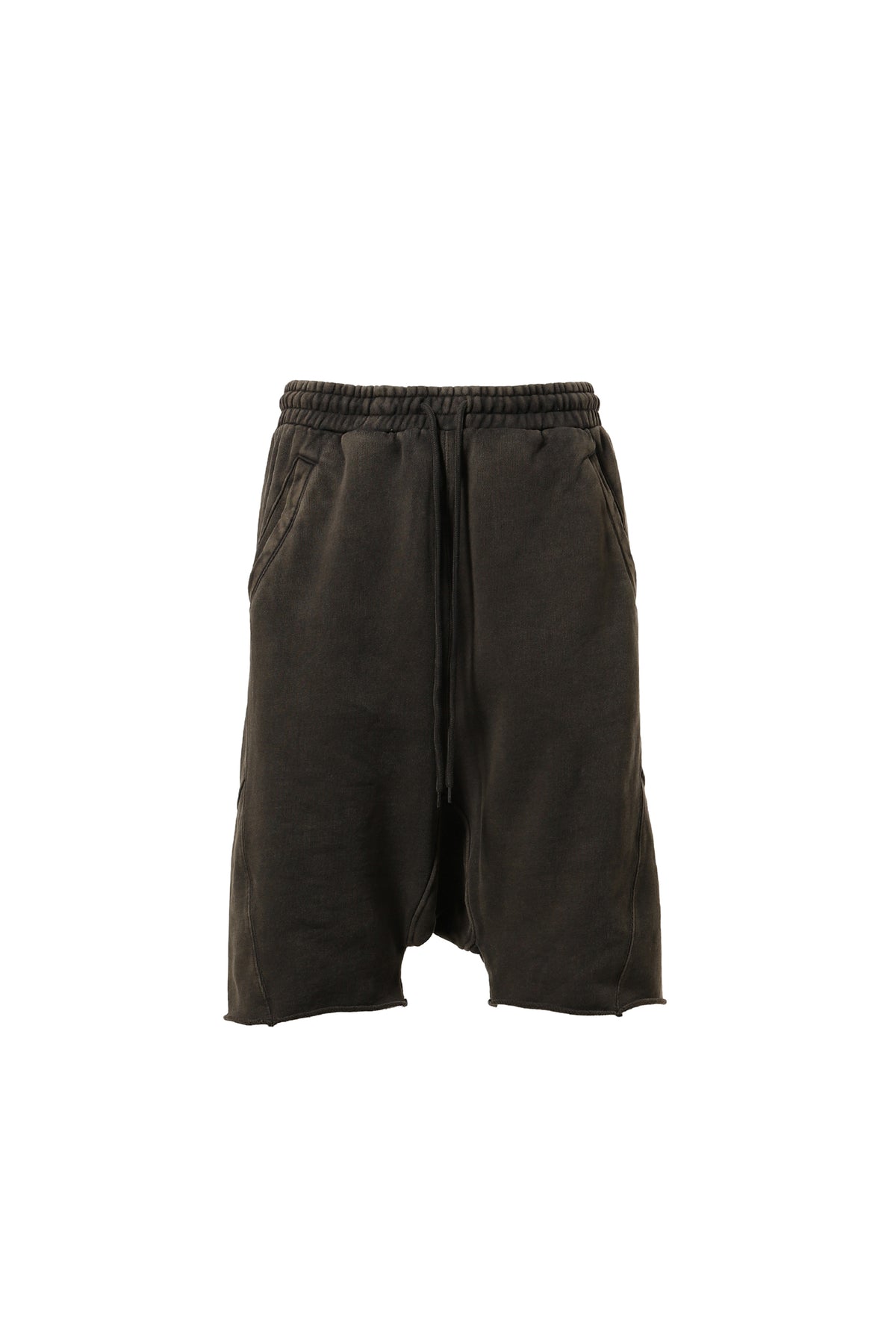 HEAVY DROP SHORT / WASHED BLK