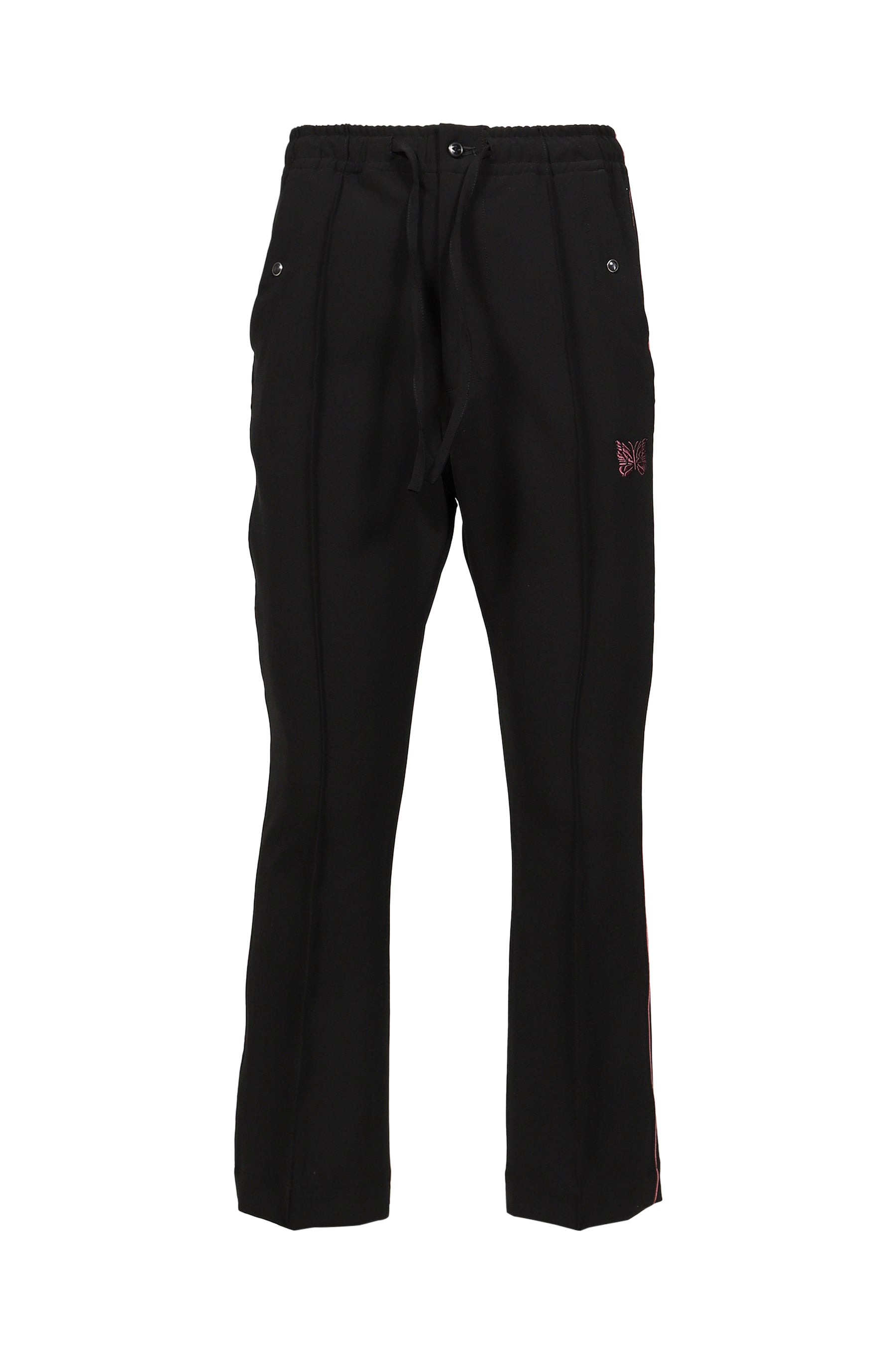 PIPING COWBOY PANT - POLY DOUBLE CLOTH / BLK