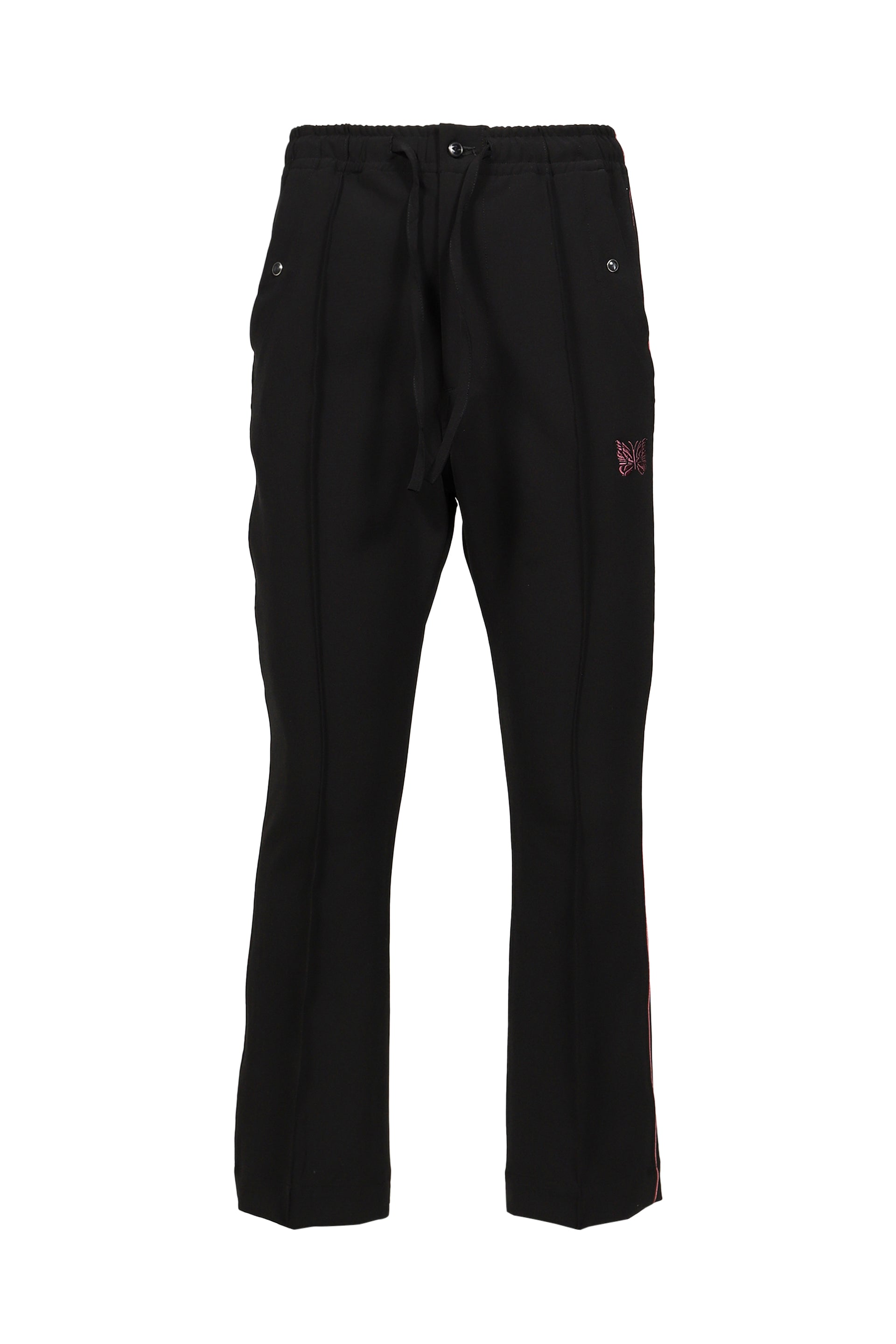 PIPING COWBOY PANT - POLY DOUBLE CLOTH / BLK