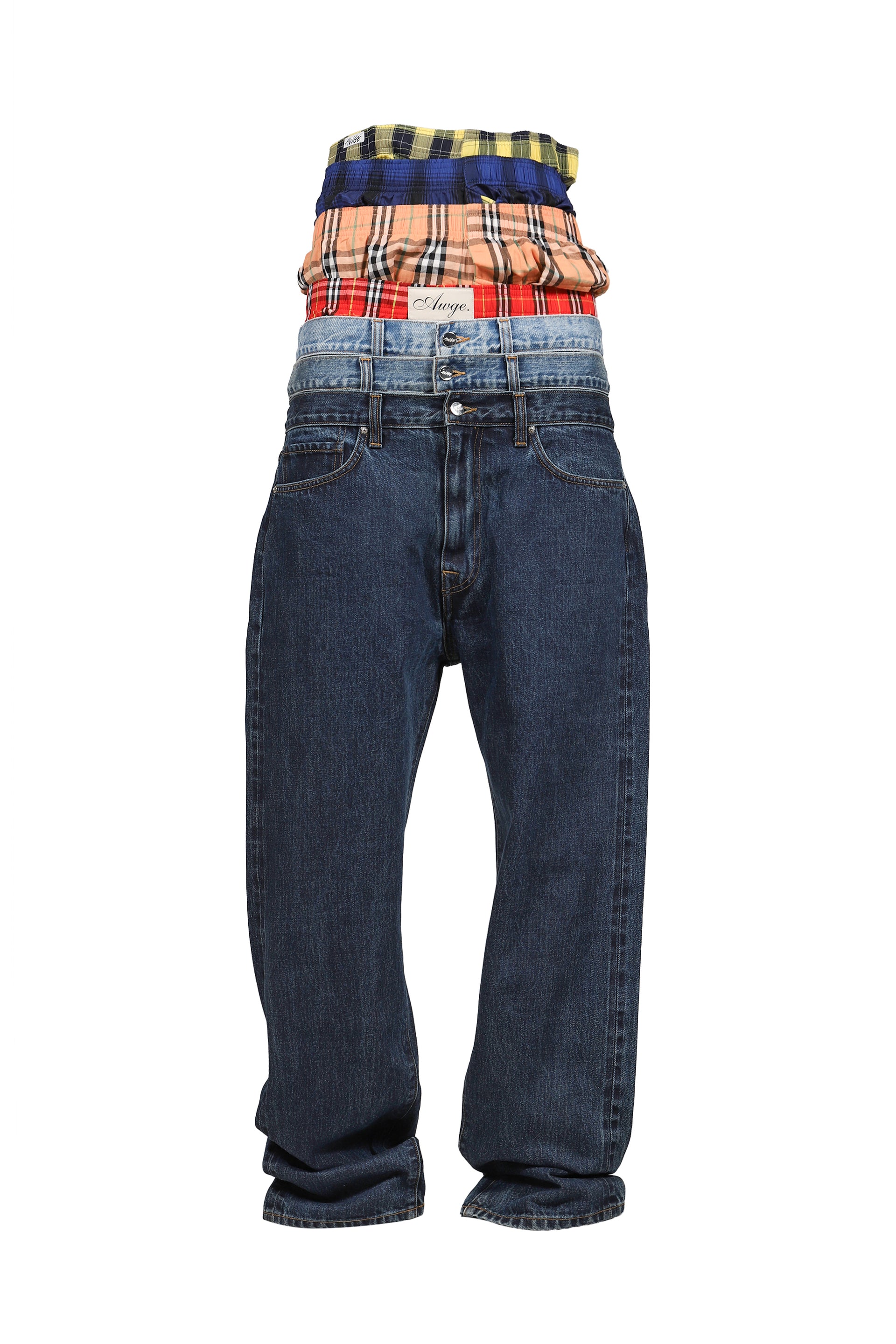 STACKED DENIM / MULTI