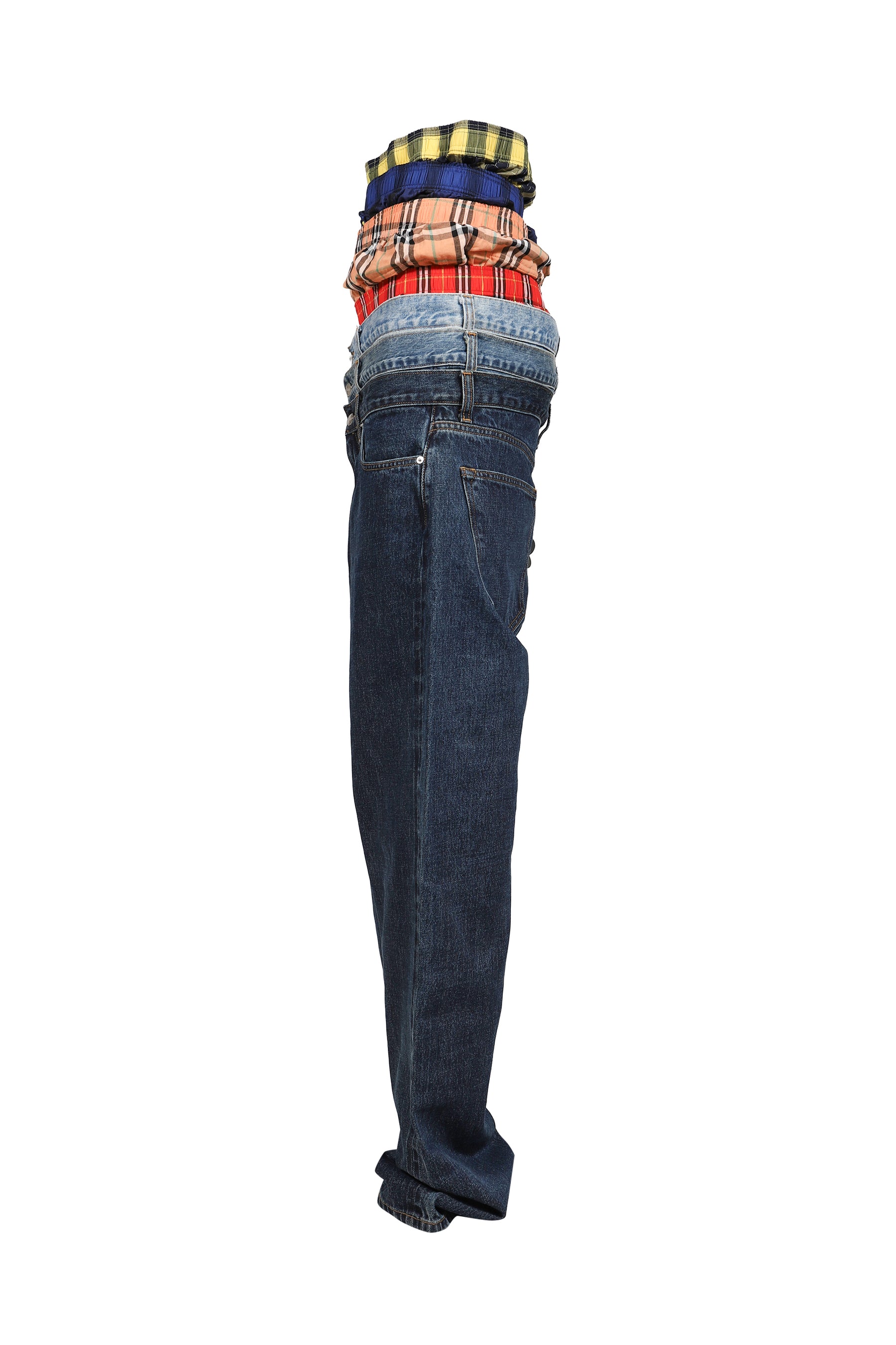 STACKED DENIM / MULTI