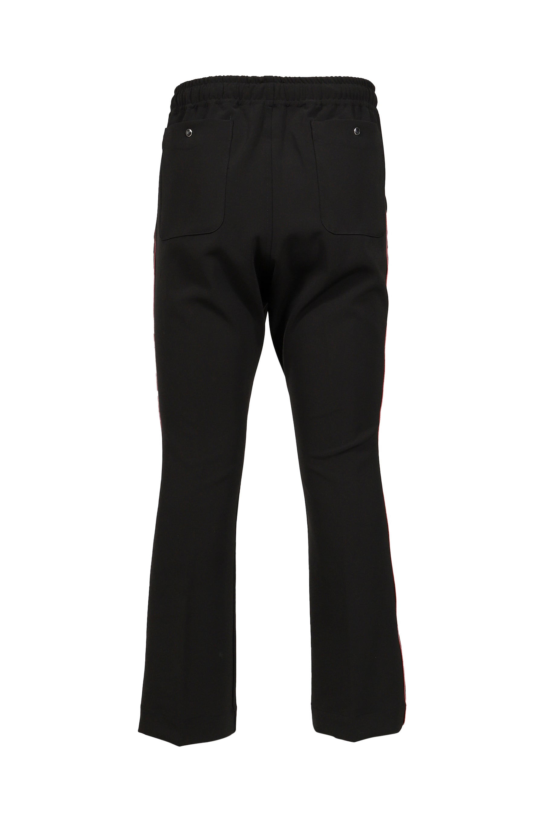 PIPING COWBOY PANT - POLY DOUBLE CLOTH / BLK