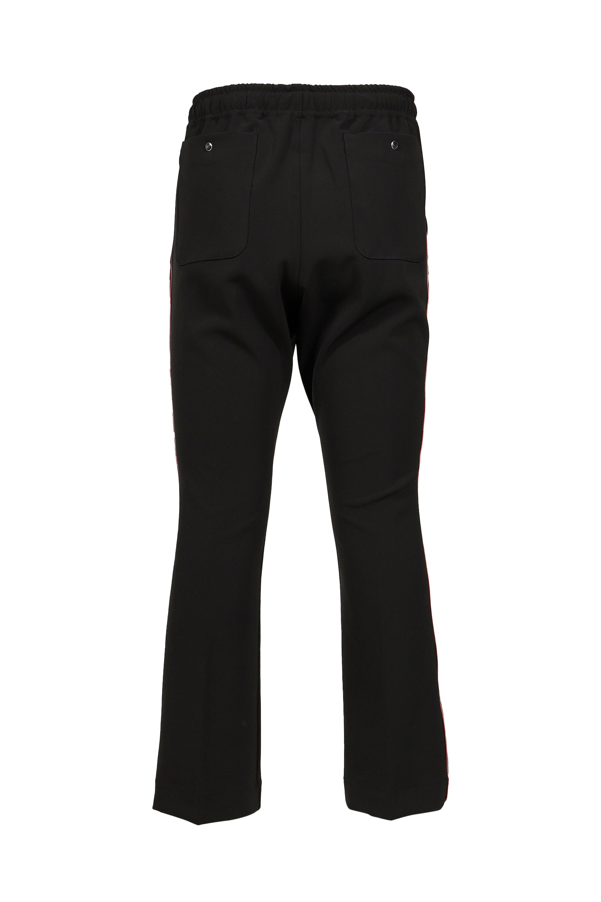 PIPING COWBOY PANT - POLY DOUBLE CLOTH / BLK