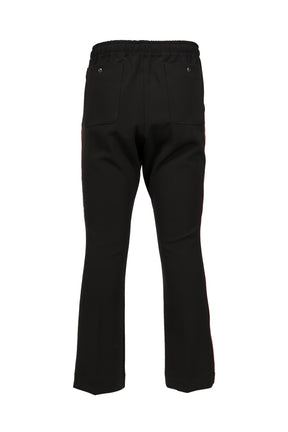 PIPING COWBOY PANT - POLY DOUBLE CLOTH / BLK