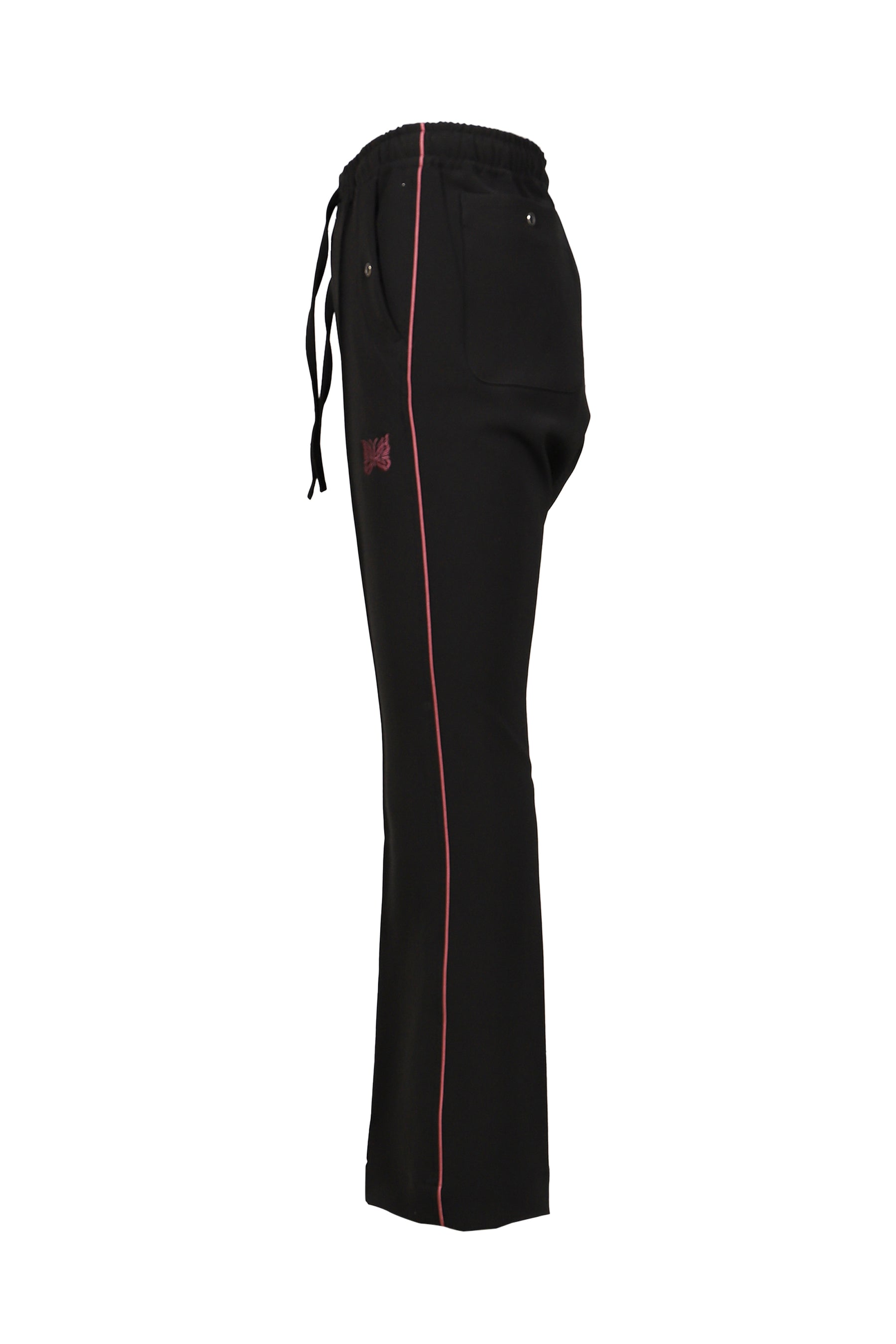 PIPING COWBOY PANT - POLY DOUBLE CLOTH / BLK
