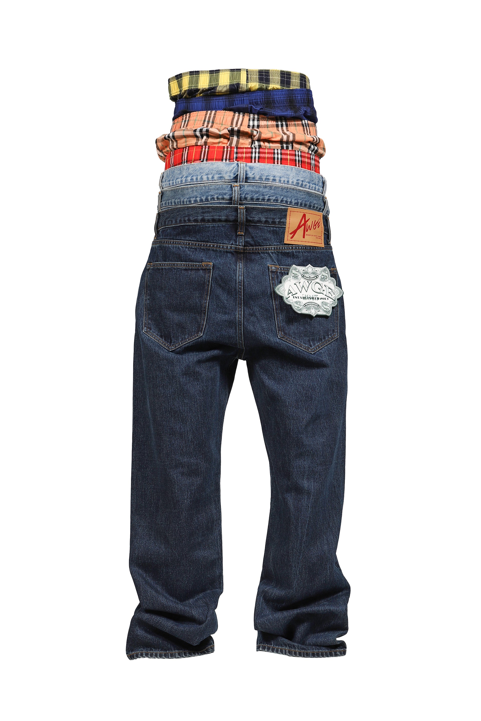 STACKED DENIM / MULTI
