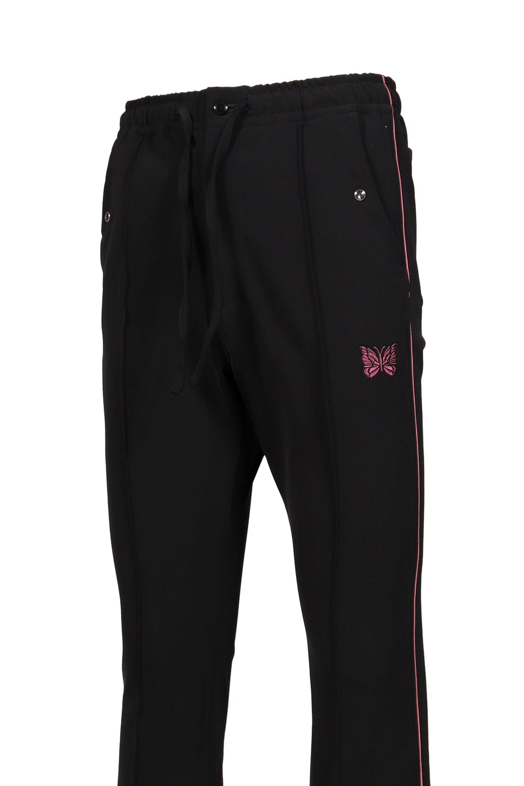 PIPING COWBOY PANT - POLY DOUBLE CLOTH / BLK