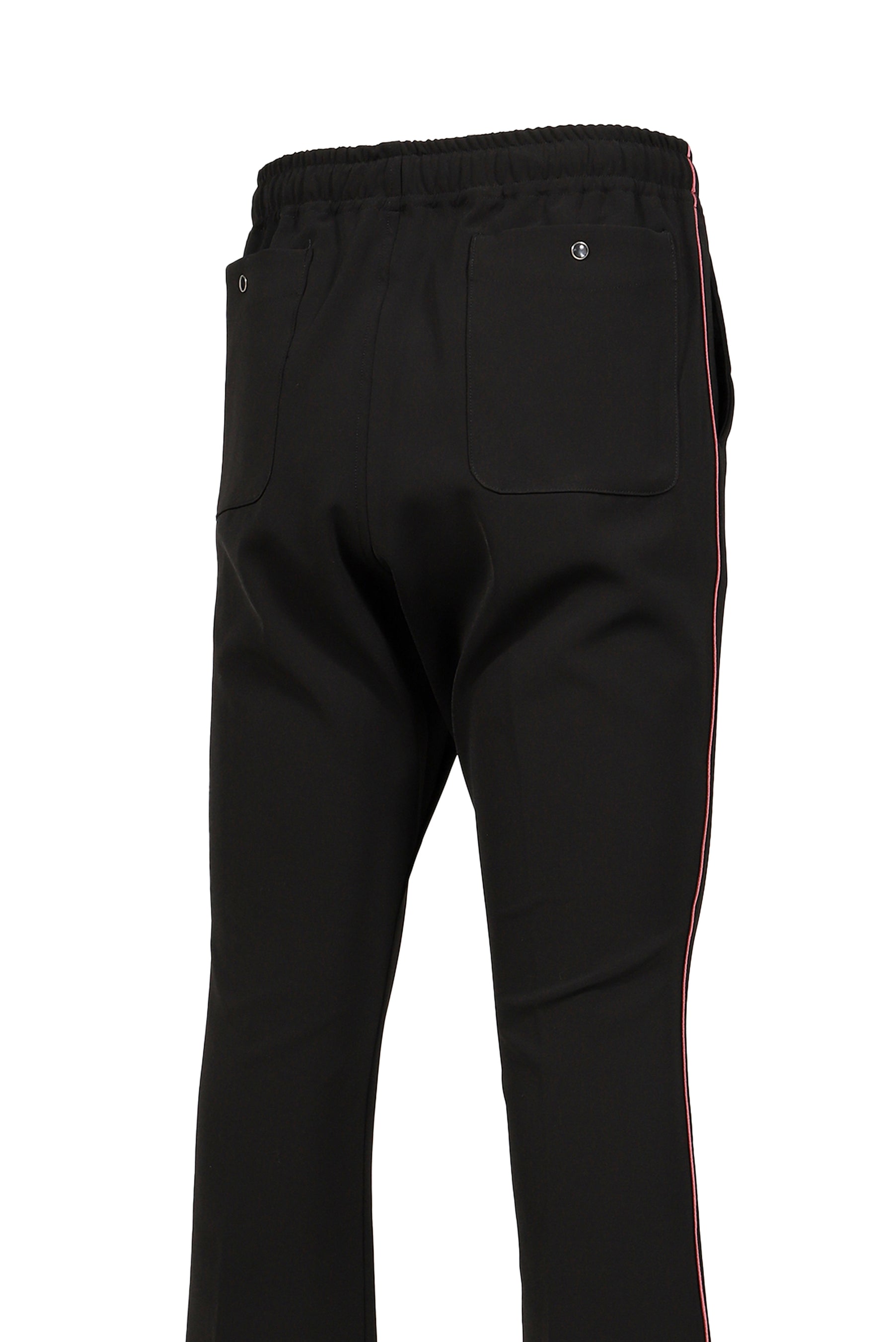 PIPING COWBOY PANT - POLY DOUBLE CLOTH / BLK