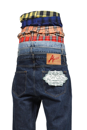 STACKED DENIM / MULTI