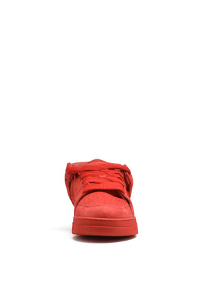 SNEAKERS WITH SPOILER / RED SUPREME