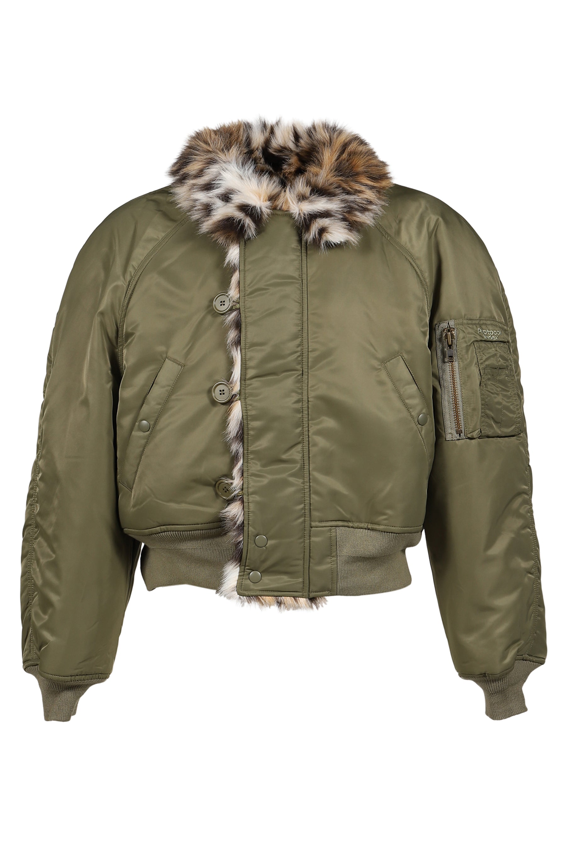 EXAGGERATED SHOULDER FUR N2B / KHA