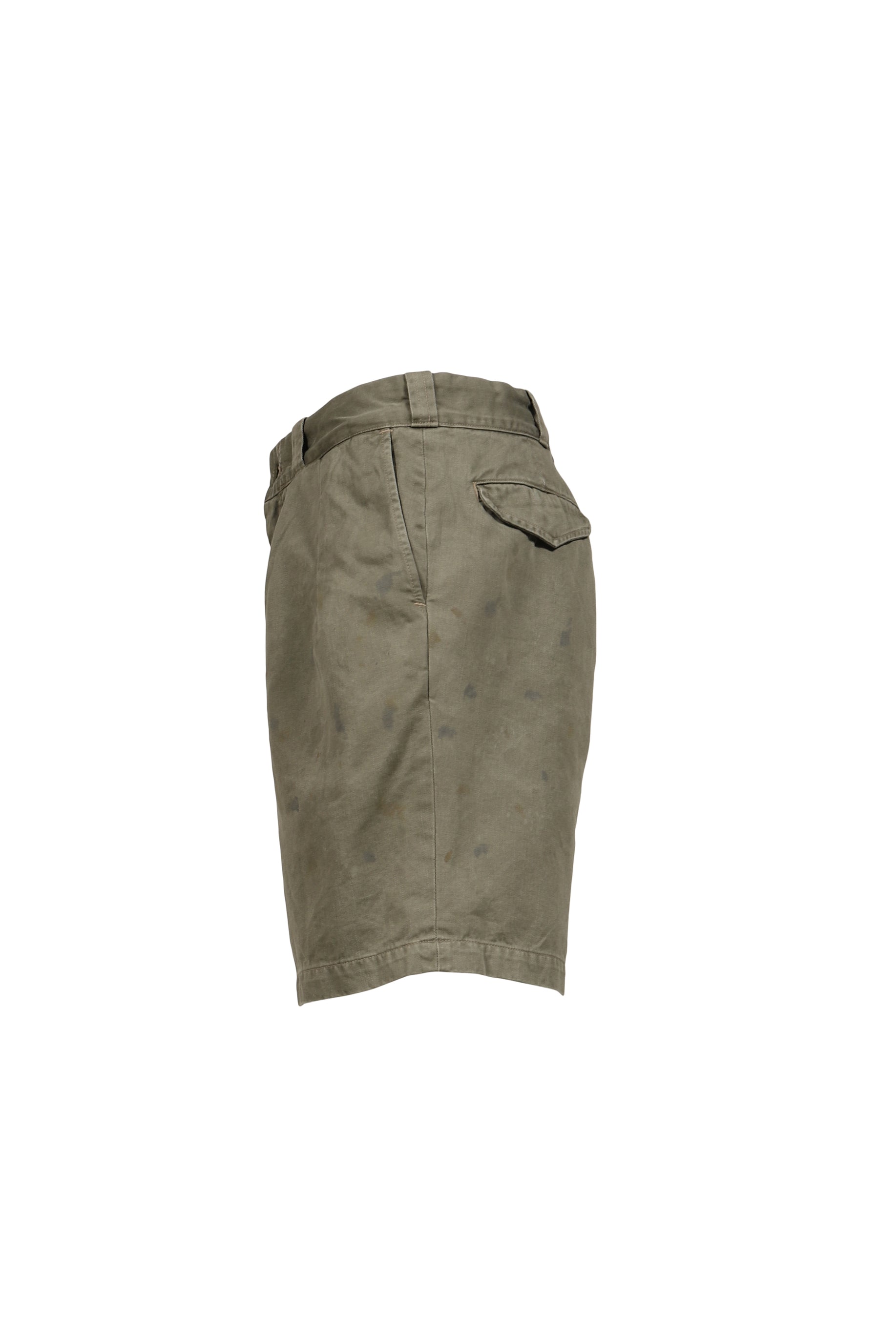 US ARMY CHINO SHORTS AGED / OLV