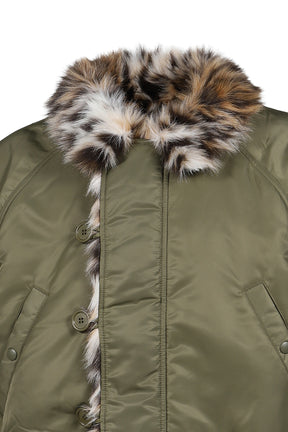 EXAGGERATED SHOULDER FUR N2B / KHA