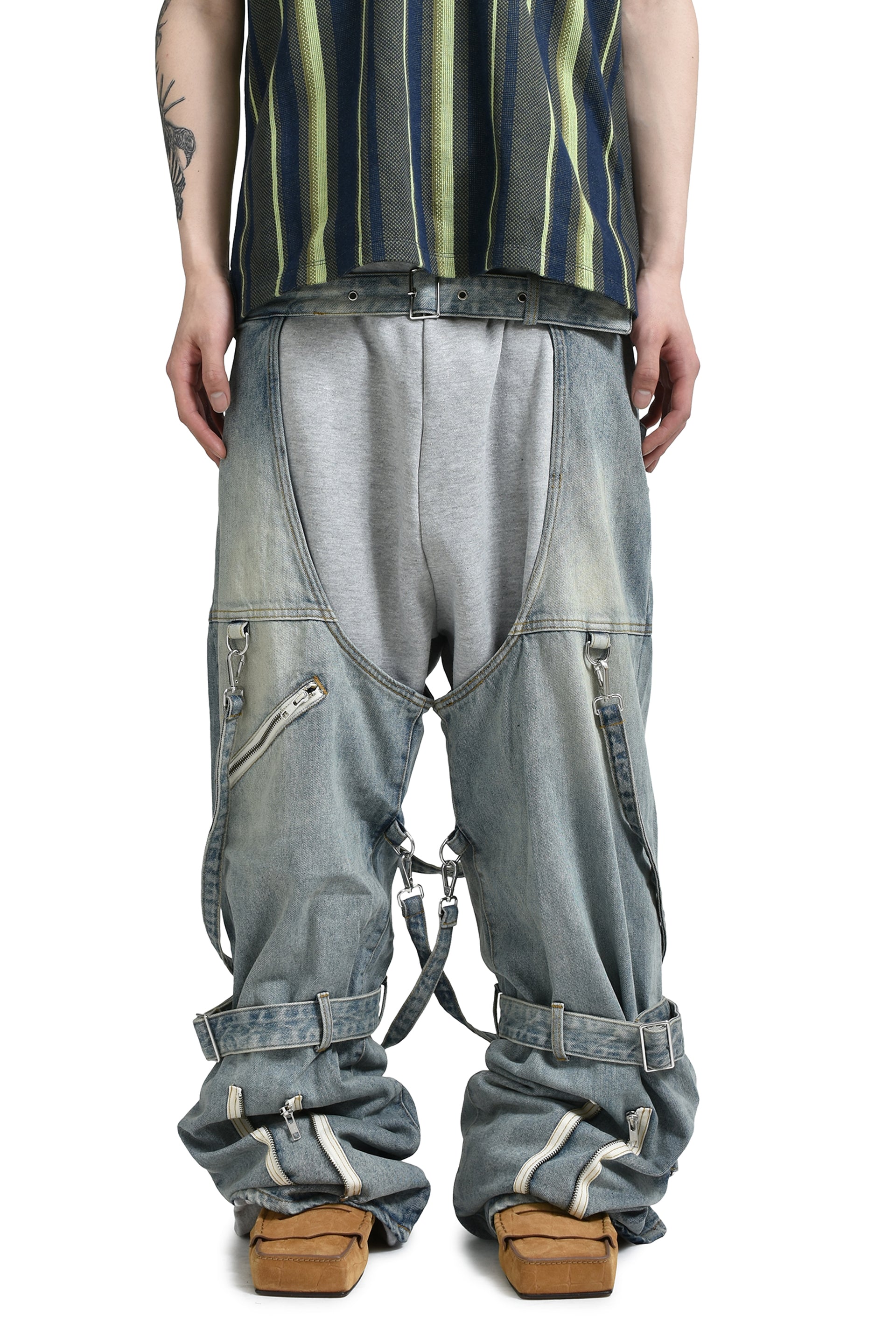 JUN/NAKAYAMA BONDAGE DENIM CHAPS / IND