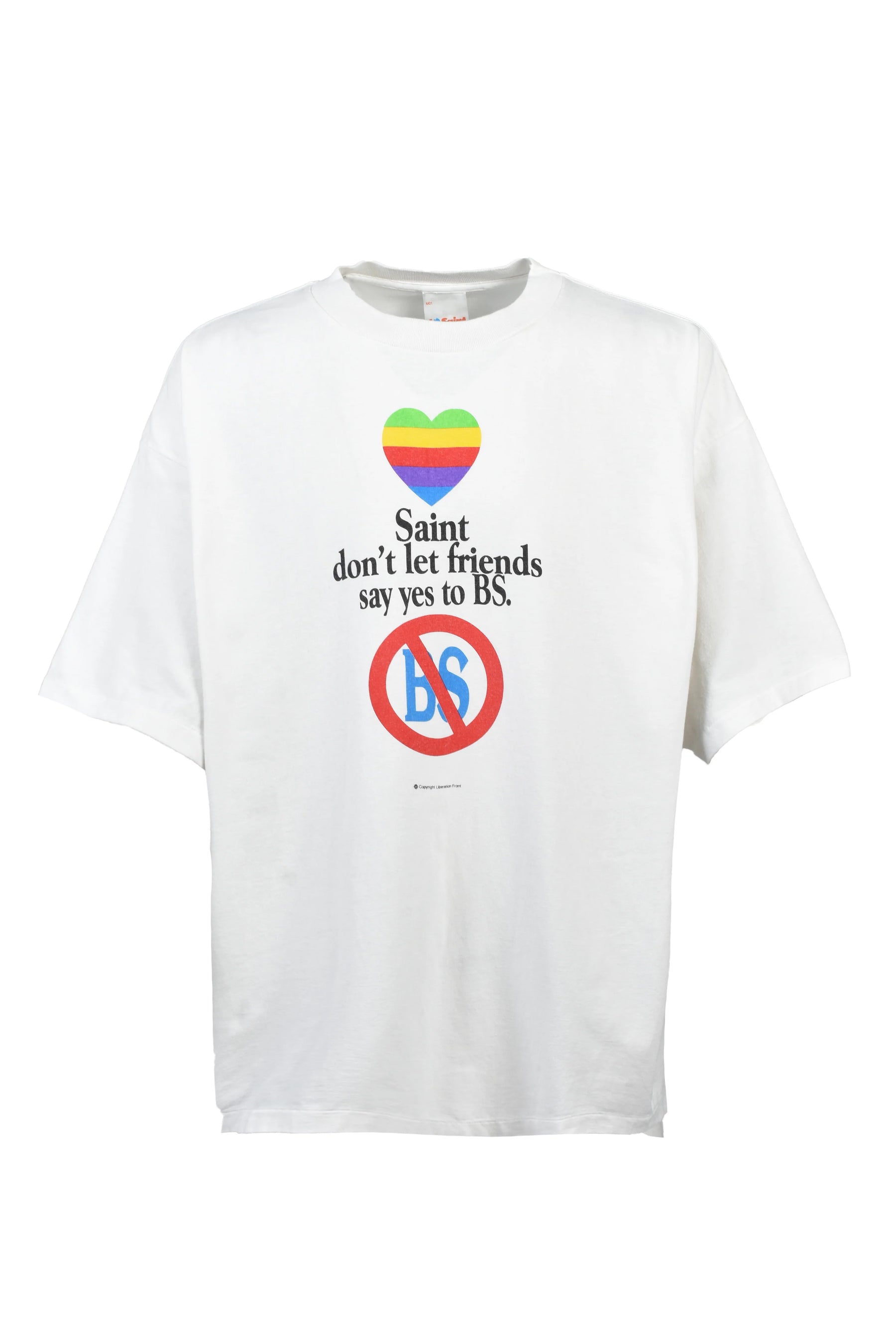SS T-SHIRT/DON'T / WHT