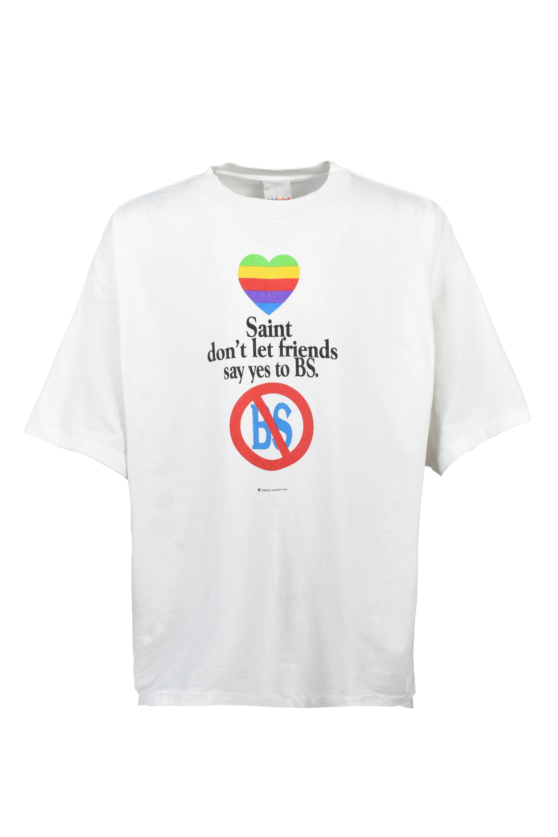 SS T-SHIRT/DON'T / WHT