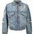 MB ZIP-UP DENIM JAKCET ANGEL DAMAGE / IND