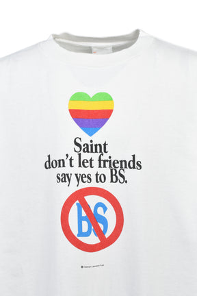 SS T-SHIRT/DON'T / WHT