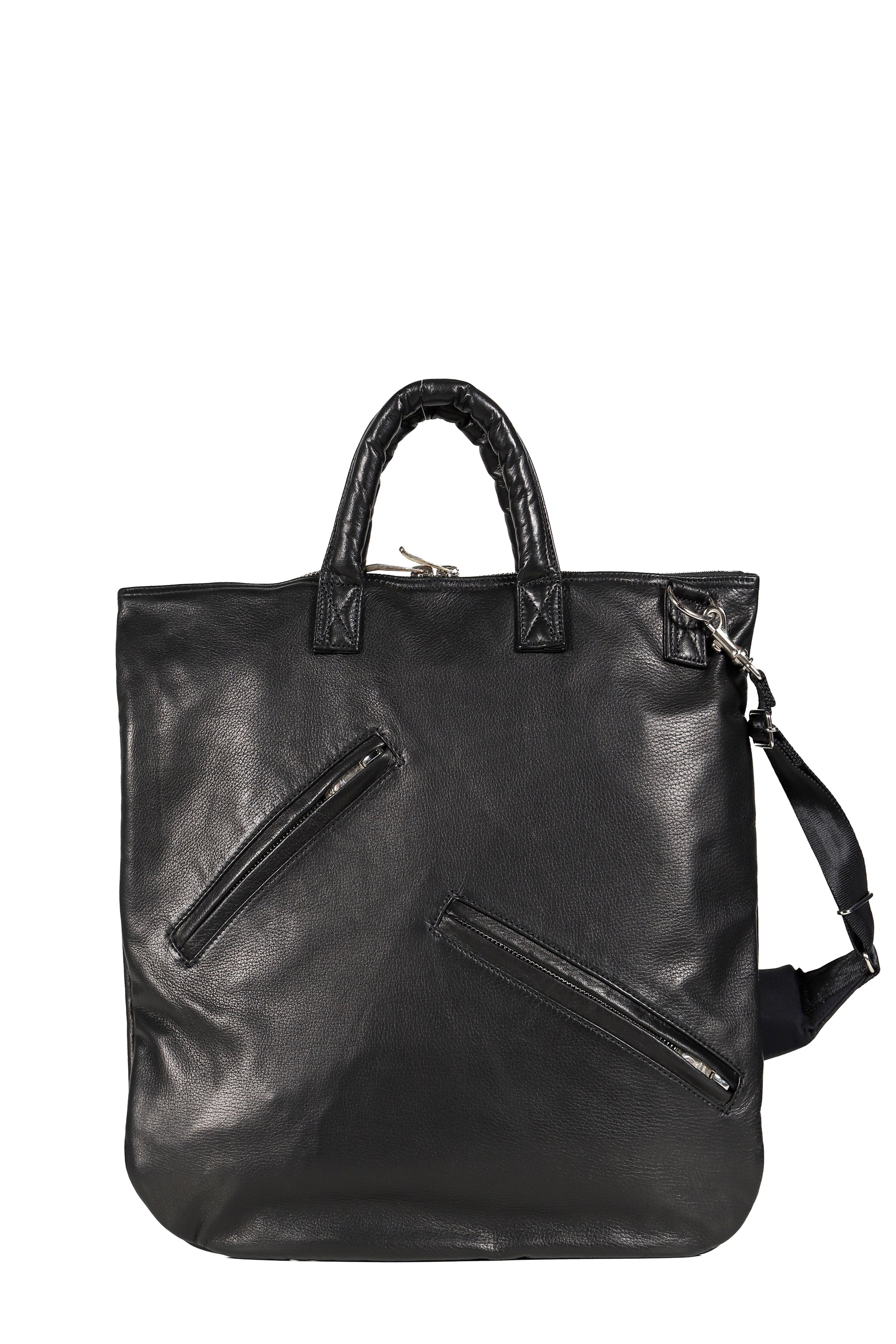 PC RIDERS LEATHER NEWTON HELMET CASE W / LOVE & PEACE SILVER / BLK