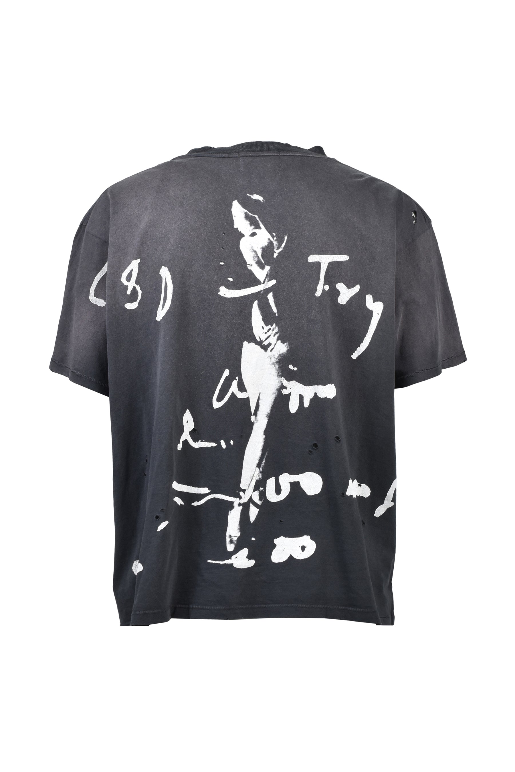 ANTI-INTELLECTUAL ETHIC T-SHIRT / SUN FADED BLK