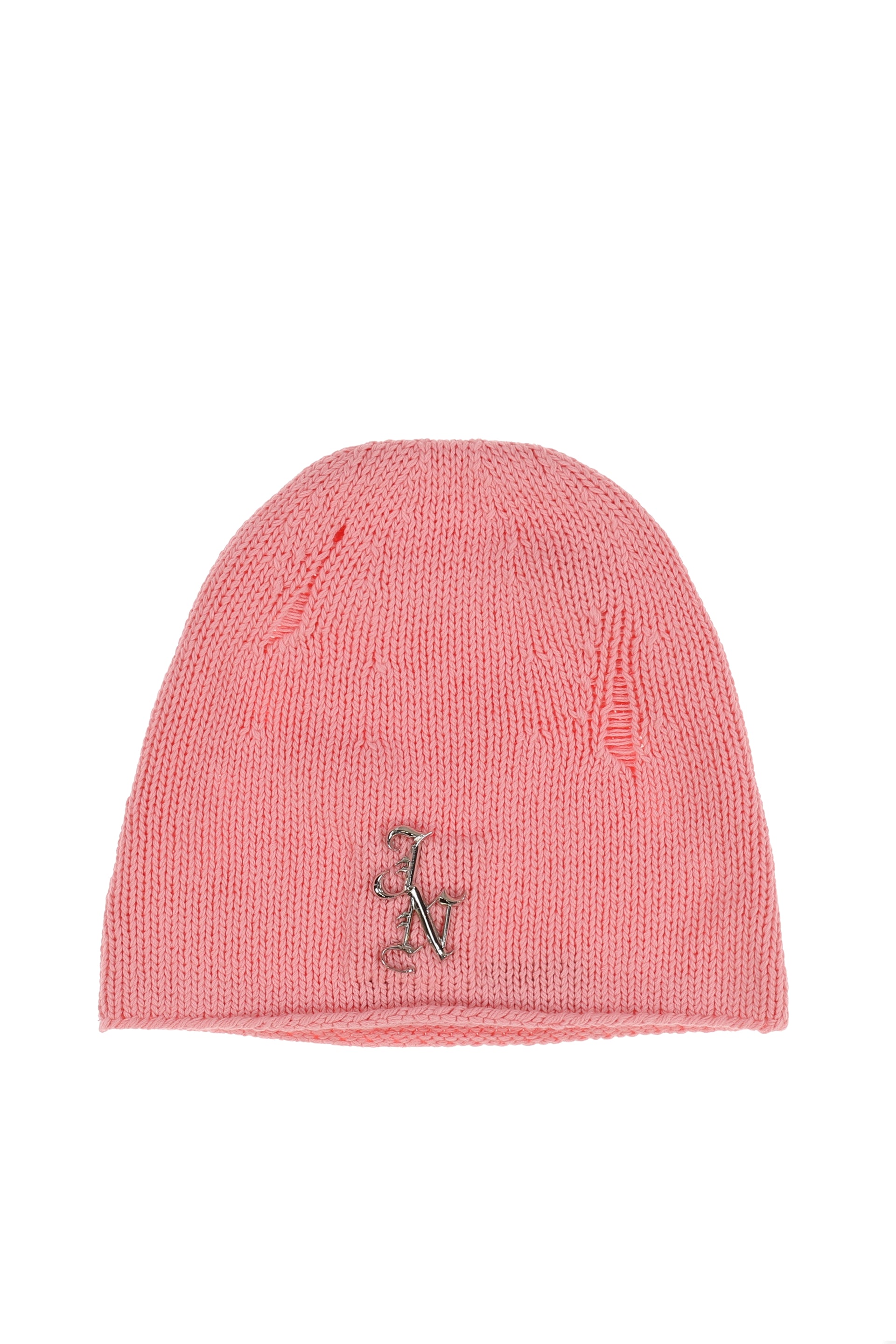 MTL KNIT BEANIE / PNK