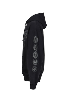 COF VENGEFUL SPIRIT OVERSIZED HOODIE / BLK