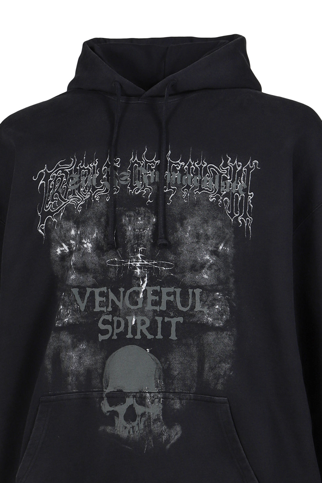 COF VENGEFUL SPIRIT OVERSIZED HOODIE / BLK