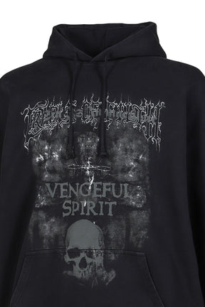 COF VENGEFUL SPIRIT OVERSIZED HOODIE / BLK
