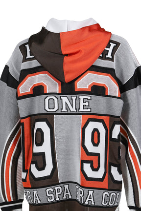 AIR FORCE HOODIE / GRY BRW