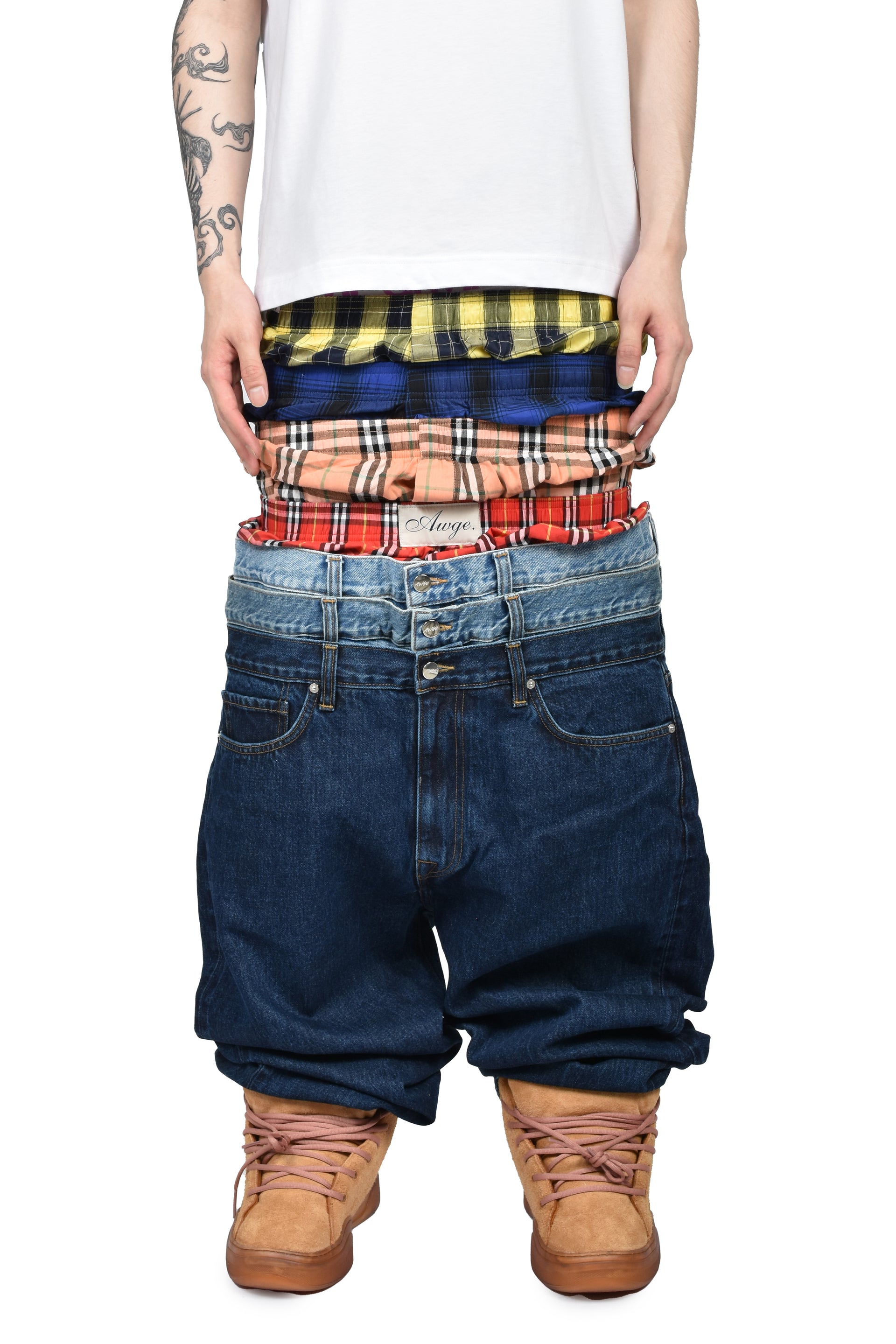STACKED DENIM / MULTI