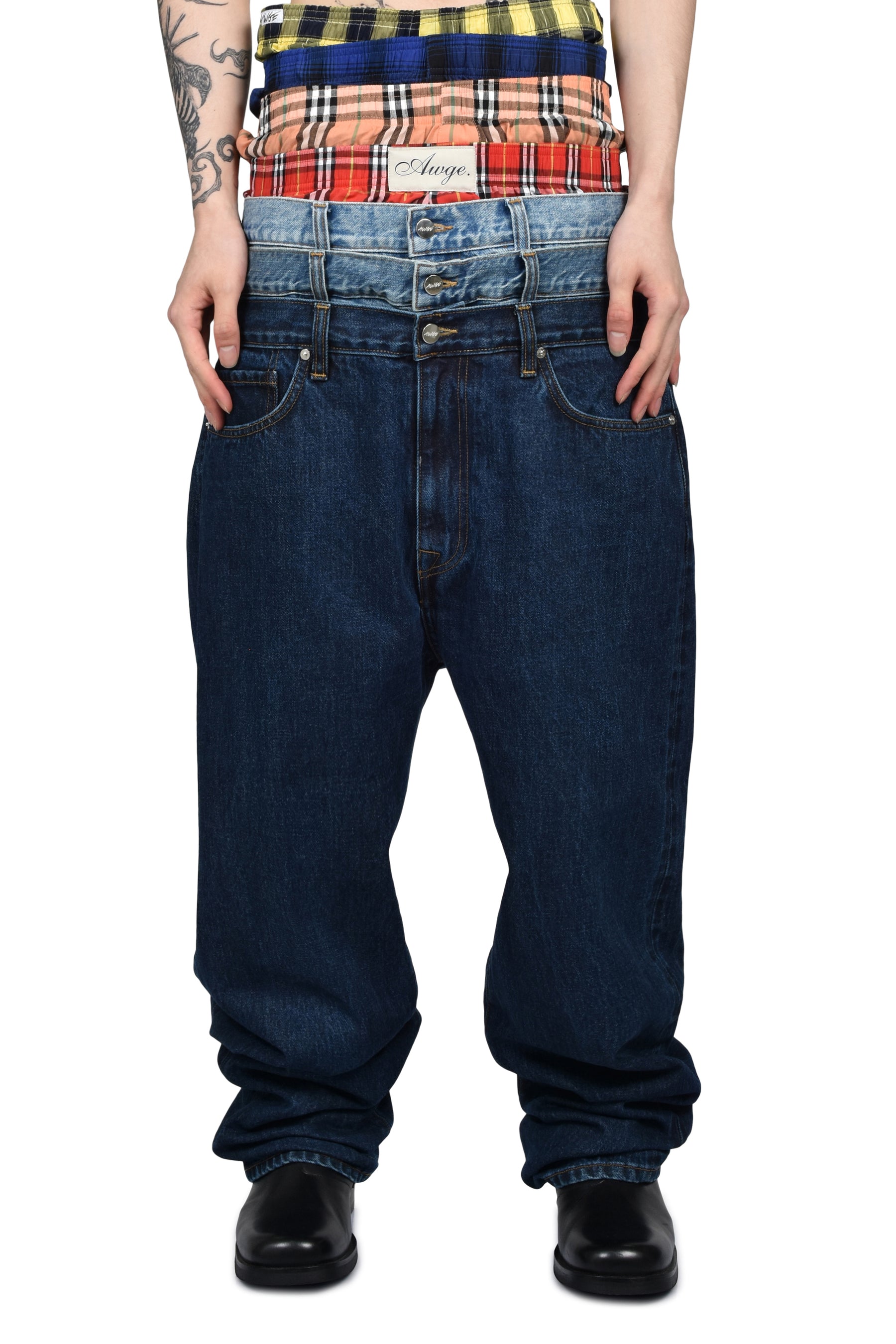 STACKED DENIM / MULTI