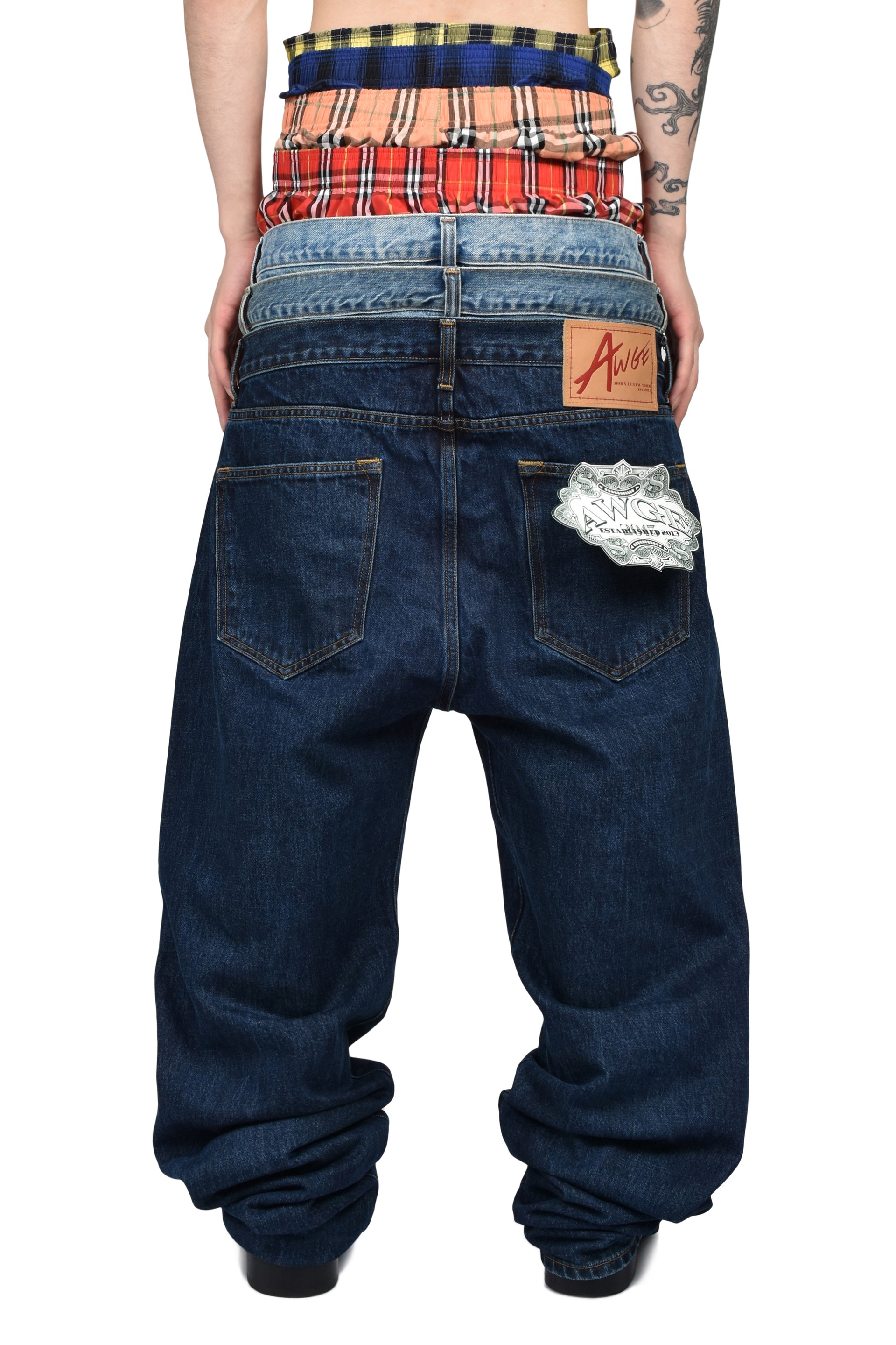 STACKED DENIM / MULTI
